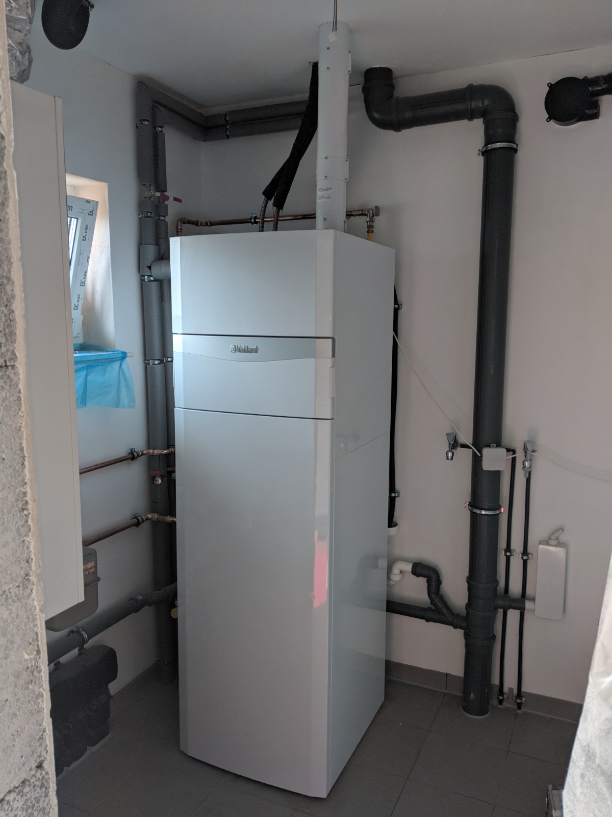 Vaillant Heizungsanlage im Technikraum